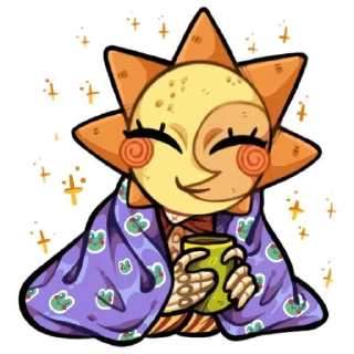 ☺️ emoji Sundrop and Moondrop by roritozokaru Telegram sticker 11 of 12