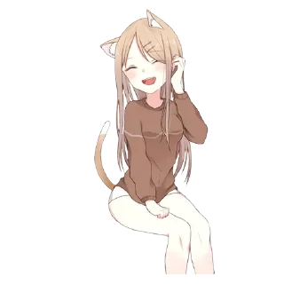 ❤️ emoji @anime_stiks Оняме 2.0 Telegram sticker 9 of 20