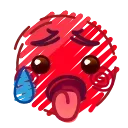 🥵 emoji Стикеры by @this_vibi Telegram sticker 9 of 56