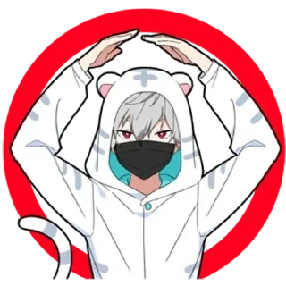✋ emoji Silent Boy @duishenov_talgat Telegram sticker 24 of 59