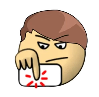 😤 emoji kussia дурак !! @blyadychan Telegram sticker 17 of 25