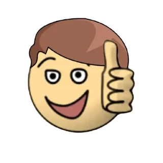 👍 emoji kussia дурак !! @blyadychan Telegram sticker 6 of 25