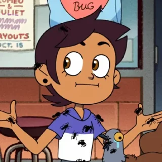 Sticker from the owl house