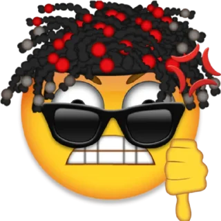 👓 emoji Стикеры от AquatiCult Telegram sticker 11 of 72