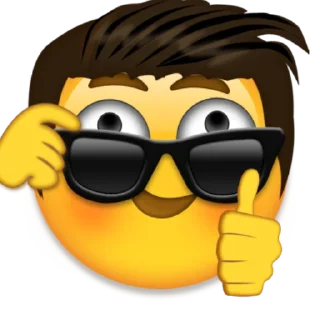 👓 emoji Стикеры от AquatiCult Telegram sticker 20 of 72