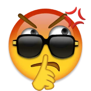 👓 emoji Стикеры от AquatiCult Telegram sticker 14 of 72