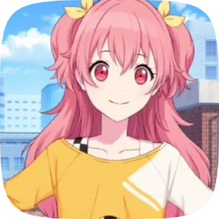 Sticker from momoi airi @emostickersbangdream