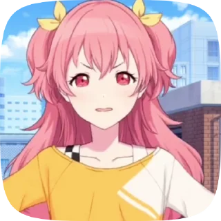 Sticker from momoi airi @emostickersbangdream