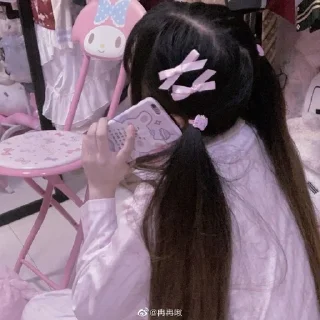 🌷 emoji ୨୧ - kawaii girls !! @nyashnay Telegram sticker 9 of 12