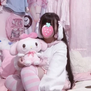 🌷 emoji ୨୧ - kawaii girls !! @nyashnay Telegram sticker 7 of 12