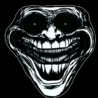 😂 emoji trollface Telegram sticker 23 of 39