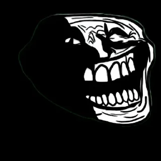 😂 emoji trollface Telegram sticker 11 of 39