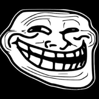 😂 emoji trollface Telegram sticker 20 of 39