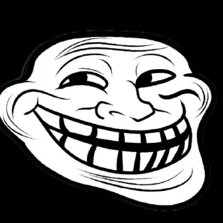 😂 emoji trollface Telegram sticker 6 of 39