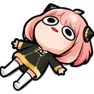 😒 emoji :     ° @bezdomnyefei °     : [ Anya ] Telegram sticker 19 of 28