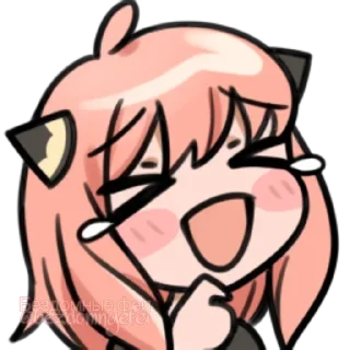 Sticker from :     ° @bezdomnyefei °     : [ Anya ]