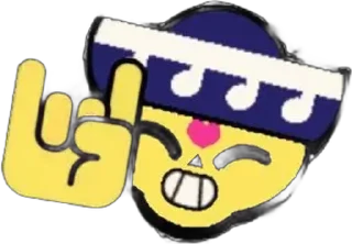 Sticker from Mysterious Orange Shrimp