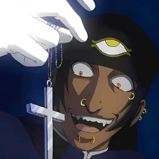 ⭐️ emoji Hellsing @animesticks_bot Telegram sticker 17 of 67