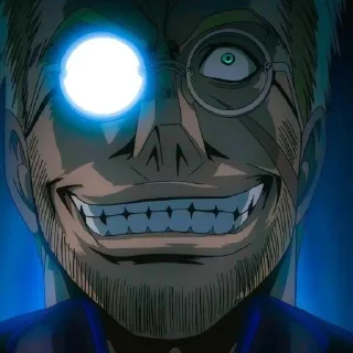 ⭐️ emoji Hellsing @animesticks_bot Telegram sticker 7 of 67