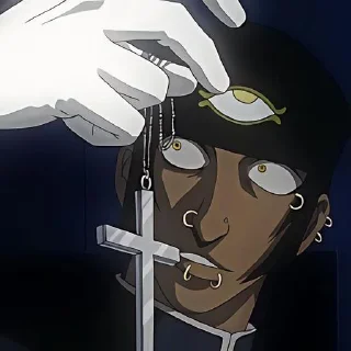 ⭐️ emoji Hellsing @animesticks_bot Telegram sticker 6 of 67