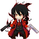 Sticker from Hellsing