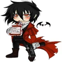 Sticker from Hellsing