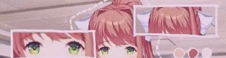 🍦 emoji Just Monika t.me/dokidoki1ovee Telegram sticker 7 of 38