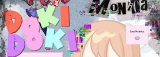 ☁️ emoji Just Monika t.me/dokidoki1ovee Telegram sticker 9 of 38