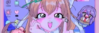 💋 emoji Just Monika t.me/dokidoki1ovee Telegram sticker 18 of 38