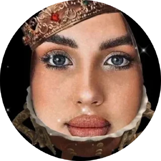 👑 emoji что-то на королевском Telegram sticker 8 of 9