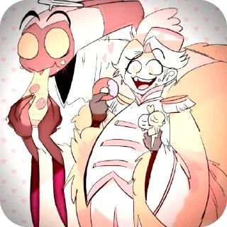 Sticker from Abel Hazbin hotel @Q;qwq