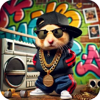 😎 emoji Хомяки @IVdoom_stickers Telegram sticker 10 of 72