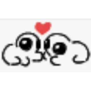❤ emoji Медузкины стикеры Telegram sticker 21 of 47