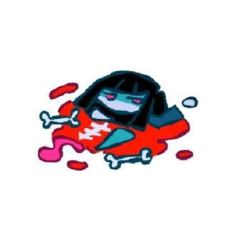 🫁 emoji Медузкины стикеры Telegram sticker 13 of 47