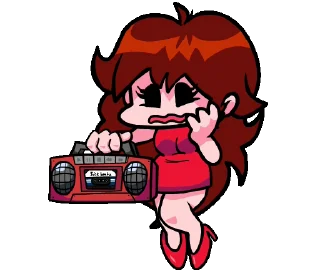 😨 emoji FNF MODS ANIMATIONS Telegram sticker 12 of 36