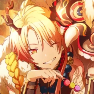🍡 emoji *ﾟ⁠+⚝ Tsukasa Tenma ✧*⁠.⁠✧ Telegram sticker 19 of 111