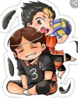 Sticker from Аниме Волейбол стикеры🏐