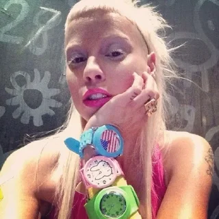💅 emoji 🐁 Yo-Landi (Die Antwoord) Telegram sticker 2 of 14