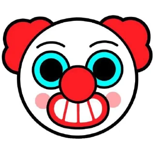 Sticker from клоуны @stickers_oma
