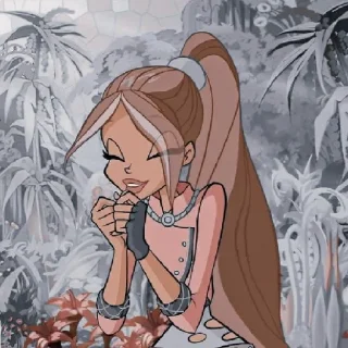 Sticker from Winx club