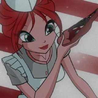 Sticker from Winx club