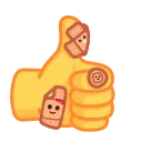Sticker from Drugs
