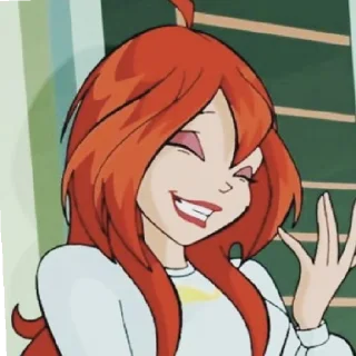 Sticker from Winx club