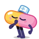 Sticker from Drugs