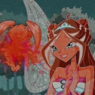 Sticker from Winx club