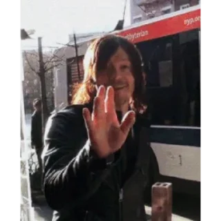 Sticker from Norman Reedus @freetopsticker