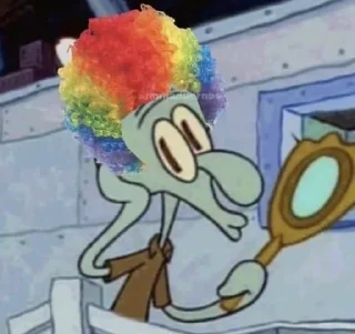 🤡 emoji i'm a clown Telegram sticker 8 of 50
