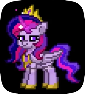 Sticker from Twilight Sparkle/pixel