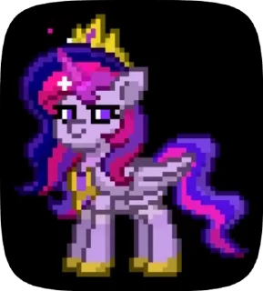 Sticker from Twilight Sparkle/pixel