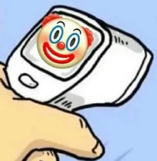 🤡 emoji i'm a clown Telegram sticker 11 of 50